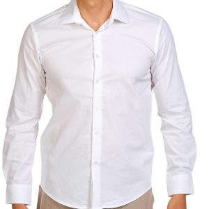 Men's Solid Button Down Shirt