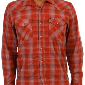 Men's Plaid Button Down Shirt