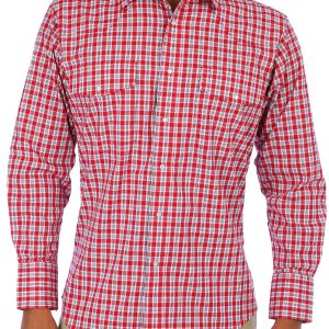 Men's Plaid Button Up Shirt