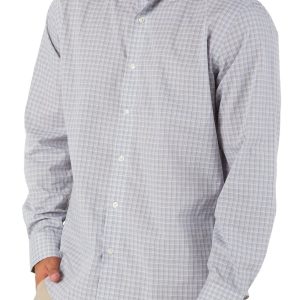 Men's Plaid Print Button Down Shirt