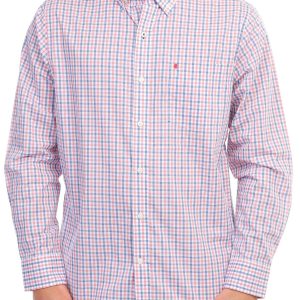 Men's Plaid Print Button Down Shirt