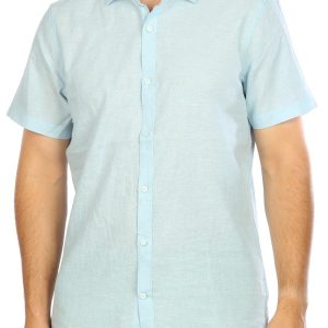Men's Solid Button Down Shirt