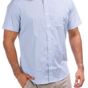 Men's Plaid Print Button Down Shirt