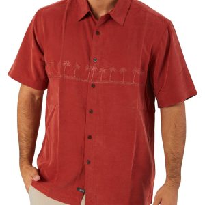 Men's Palm Tree Button Down Shirt