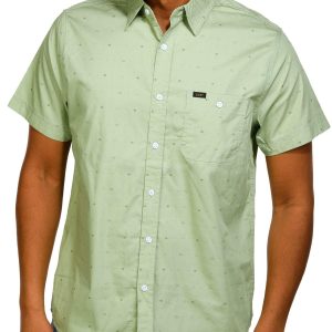 Men's Diamond Graphic Button Down Shirt