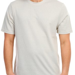 Men's Grid Print Top