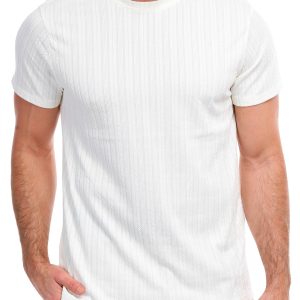 Men's Solid Stripe Print Shirt