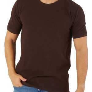 Men's Textured Knit T-Shirt