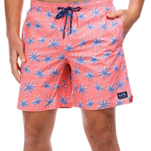 Men's Palm Tree Volley Shorts