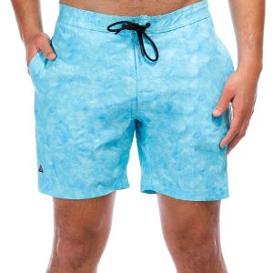 Men's Geo-Print Volley Shorts