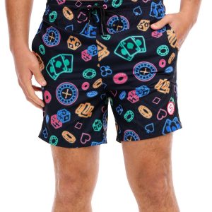 Men's Printed Swim Shorts
