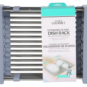 Extendable In Sink Dish Rack