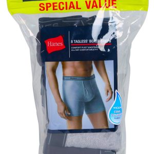 Men's 8 Pk Tagless Boxer Briefs