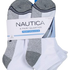 Men's 8 Pk Quarter Cut Socks