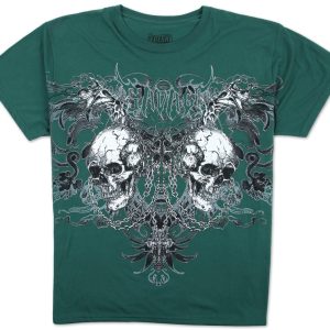 Big Mens Skull Graphic Tee