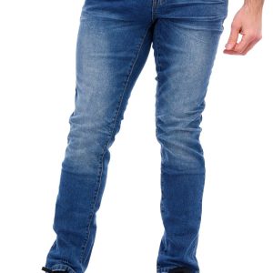 Men's Solid Skinny Jeans