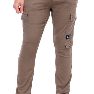 Men's Solid Whipstich Cargo Joggers