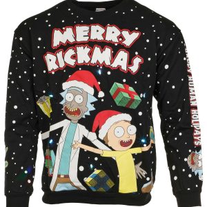 Men's Merry Rickmas Pullover Sweater
