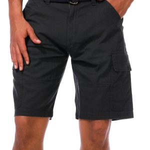Men's Solid Cargo Shorts