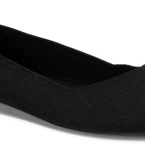 Women's Solid Knit Flats