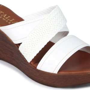 Women's Cross Strap Wedges Sandals