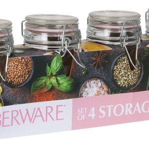 4 Pk Storage Jars