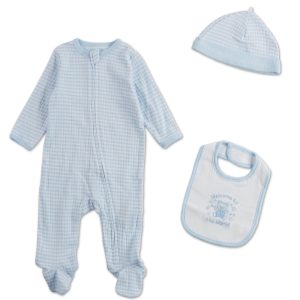 Baby Boys 3 Pc Sleeper Set