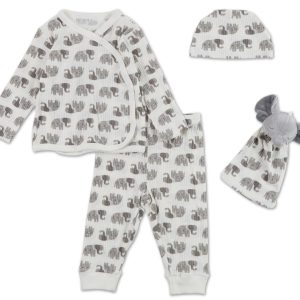 Baby Boys 4 Pc Pants Set
