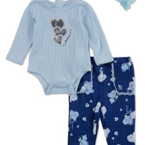 Baby Girls 3 Pc Pants Set