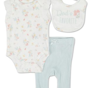 Baby Girls 4 Pc Pants Set
