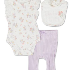 Baby Girls 4 Pc Pants Set