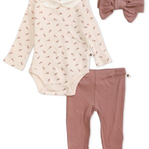 Baby Girls 3 Pc Pants Set