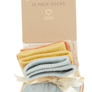 10 Pk Baby Socks
