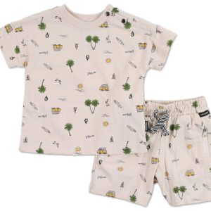 Baby Boys 2 Pc Shorts Set