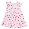 Baby Girls Tiered Berry Dress