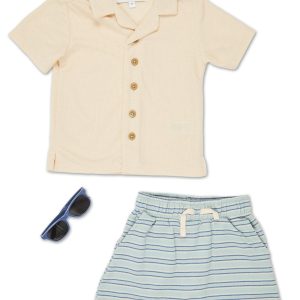 Toddler Boys 3 Pc Shorts Set