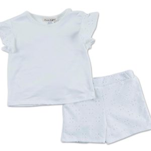Toddler Girls 2 Pc Shorts Set