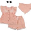 Toddler Girls 4 Pc Shorts Set