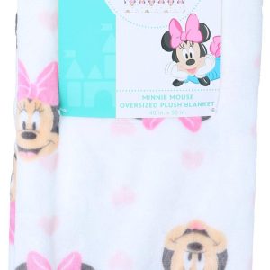 40x50 Oversized Minnie Mouse Baby Blanket