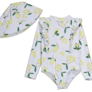 Toddler Girls 2 Pc Swimsuit Set