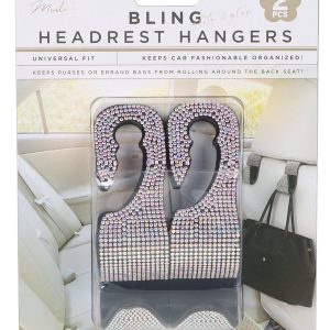 Set of 2 Bling Headrest Hangers