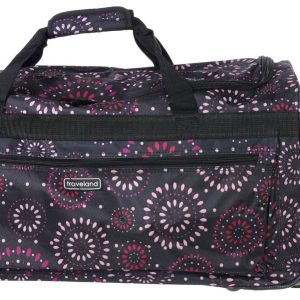 26 in Fireworks Print Duffle Bag