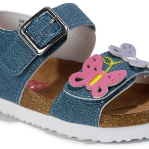 Toddler Girls Butterfly Footbed Sandals