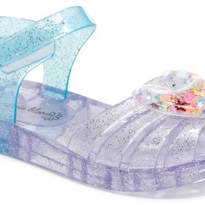 Toddler Girls Glitter Heart Jelly Sandals