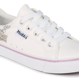 Girls Charm Chain Casual Sneakers