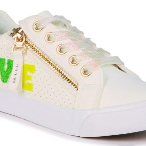 Girls Casual Love Sneakers