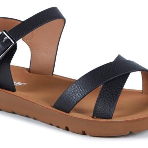 Girls Cross Toe Sandals