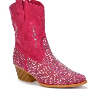 Girls Creek Studded Cowgirl Boots