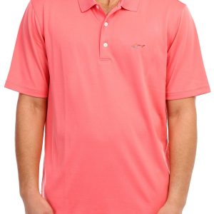 Men's Solid Performance Golf Polo