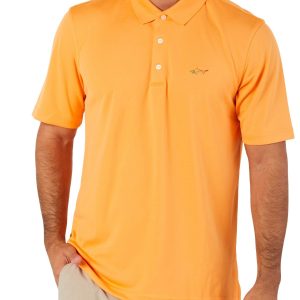 Men's Solid Performance Golf Polo
